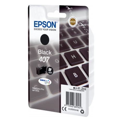 Epson n407 c13t07u140 original schwarze tinte