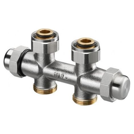 Raccord OV Multiflex FQ 3/4Z ÜMx3/4Z AG Passage MS nickelé