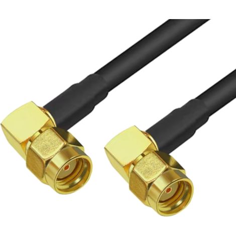 Antennenkabel SMA-RP RA-Stecker / RA-Stecker LMR240 20 m
