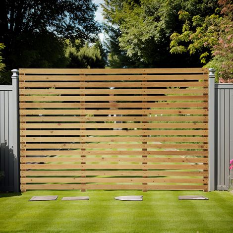 180x60cm Garden Wood Fence Gate (1/5)