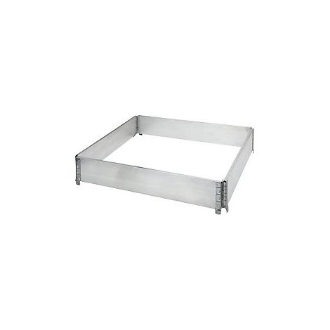 Cerco de aluminio  UE 2 unidades  para palets de 1200 x 800 mm (1/3)