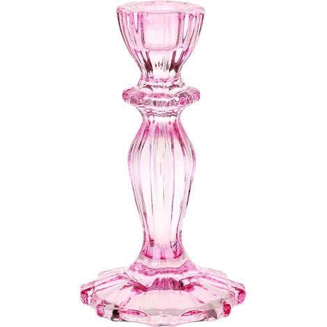 Portacandele in vetro rosa Portacandele conico decorativo per pranzi al coperto o all'aperto, eleganti decorazioni per cene, compleanni, giardini, matrimoni, Natale, decorazioni per la casa (1/5)