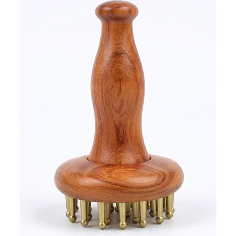 Cepillo de masaje de latón modelo 1 (1/5)