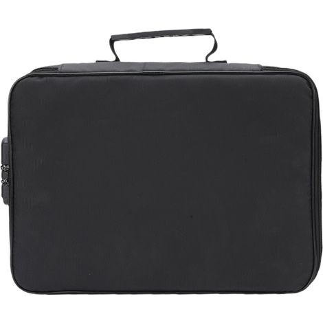Wasser- und feuerfeste Dokumentenbox mit Zahlenschlossgriff, für Schmuck, Urkunden, Laptops, Pässe und Archive.