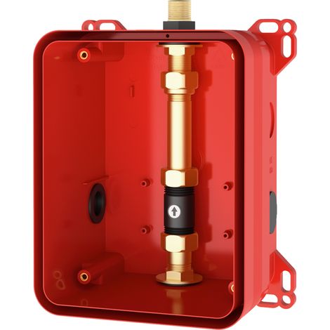 KWC AR Rohbauset, F3, Systembox R3, duschen,  Kalt- oder vorgemisches Warmwasser