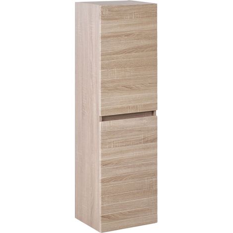 Armadio a muro MDF 2 ripiani Marrone chiaro Urucu (1/5)