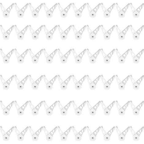 Lot de 60 pinces de palissage pour plantes - Cintreuses de branches réglables à 360° pour arbres fruitiers, fleurs et bonsaïs, accessoires de jardin réutilisables (1/5)