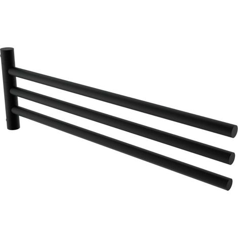 Nimco Bormo - Handtuchhalter, Länge 42 cm, schwarz matt BRC 11096-3-90 (1/2)