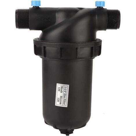 Irrigation Filter, Irrigation Filter 120 Mesh Male Thread Disc Filter for Irrigation Agricultural Filter Gardening Pump Macaron (1/4)