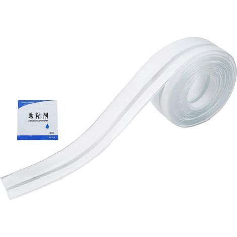Rolle wasserfestes Klebeband für Fugen an Bad- und Küchenspülen – 320 x 3,8 cm – transparent (1/4)
