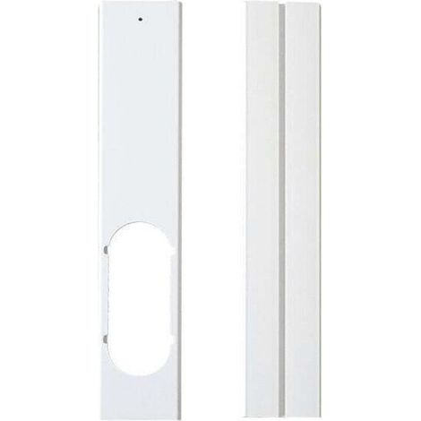 Kit de sellado de ventana ajustable para aire acondicionado portátil, 2 piezas de 55 cm x 10 cm - KZQ
