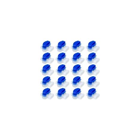 20 conectores de cable rellenos de resina, bloque de terminales de 3 hilos impermeable para cortacésped robótico Automower - Crezuo