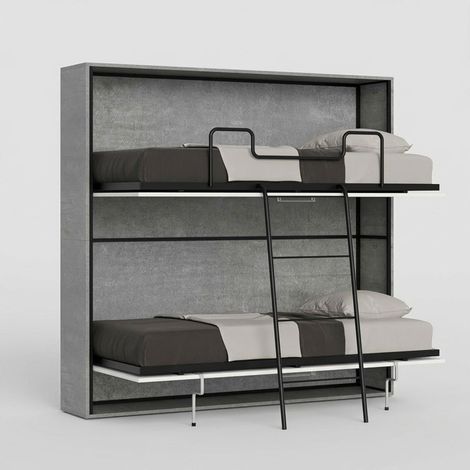 Litera abatible horizontal gris 85x185cm Kando 2CM