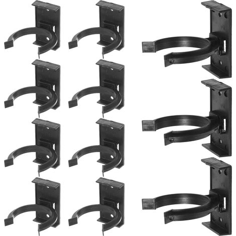 Clips de fixation noirs pour pieds meubles lot 20 (1/5)
