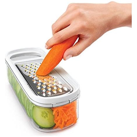 Küchenzubehör Metaltex Rap Box weiß 21 cm Edelstahl Klingen (1/5)