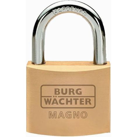 BURG-WÄCHTER Vorhangschloss 400 E Magno verschiedensperrend, Breite 20 mm