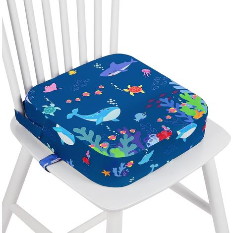 Children's Booster Seat Cushion (Sea Animals) (1/5)