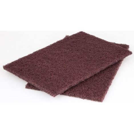 Wolfcraft Schleifvlies-Pads Ø 150 x 230 mm mittel 2er Pack Schleifwerkzeug & -papier (1/4)