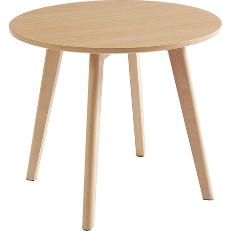 Tavolo per bambini in MDF e Faggio Naturale - LOULOUNE (1/5)