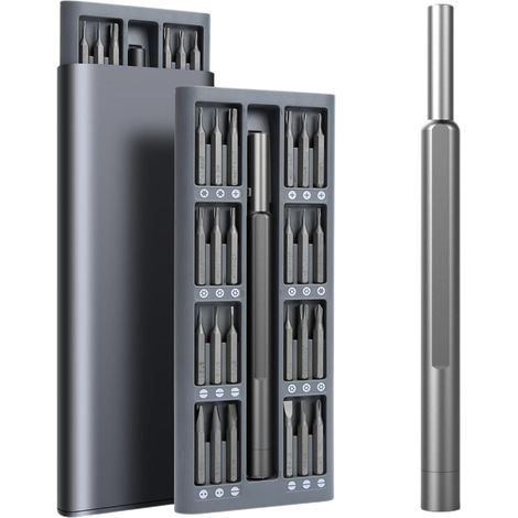 Tournevis De Precision,Kit Tournevis De Précision 48 en 1,Mini Set Tournevis Magnétique Outils Bricolage Electronique de Réparation Kit (1/5)