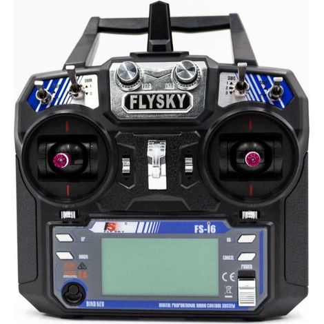 FLYSKY I6X Fernbedienung (6 Kanäle/10 Kanäle) mit IA6B Empfänger (1/5)