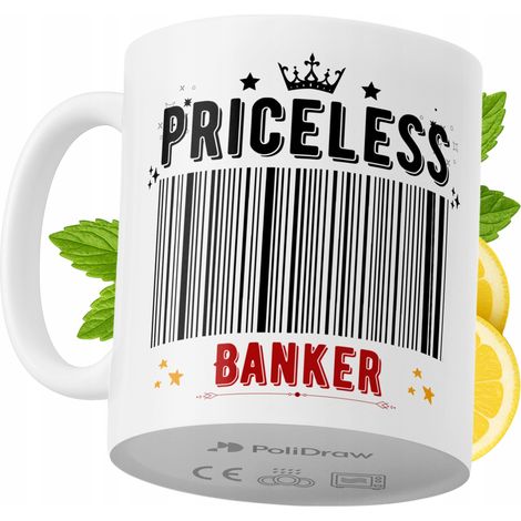 Lustiger Kaffee- oder Teebecher für Banker mit witzigem Textdesign – ideal für Geburtstage, Namenstage, Feiertage und besondere Anlässe. Hochwertiger Becher für Zuhause, Büro und Arbeit. Farbe: Weiß, 