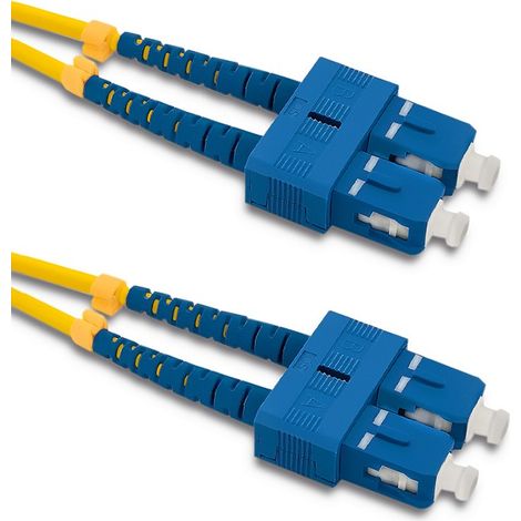 Qoltec SC/UPC Glasfaser-Patchkabel – SC/UPC Singlemode 9/125 G652D Duplex 3 m (1/3)