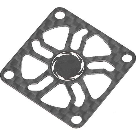 Couvercle de protection en fibre de carbone pour ventilateur de refroidissement de moteur RC électrique, 30 mm (1/5)