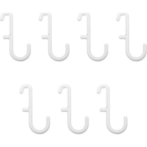 7 crochets pour panneau perforé (1/3)