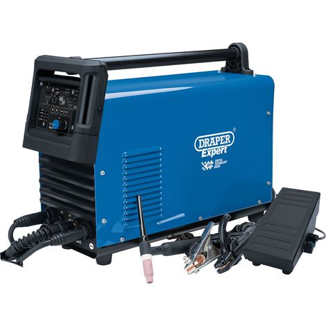 Draper HF 200A High Frequency AC/DC TIG/MMA Aluminum Welder (Model 70052)