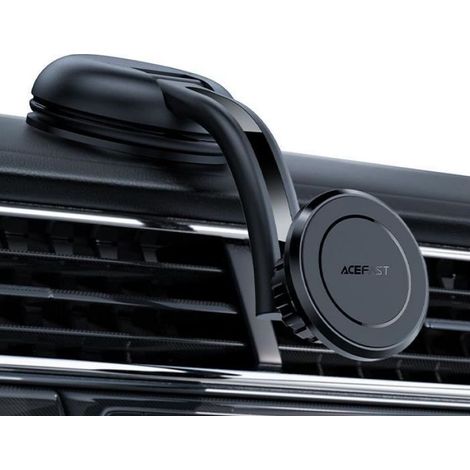 Support Magnétique Téléphone Voiture - 8 Aimants N52 - Fixation Ventilation Tableau de Bord Pare-Brise - 1 Pièce (1/4)