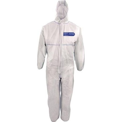 TECWERK Schutzoverall CoverTex® Gr.XL weiß PSA III TECWERK
