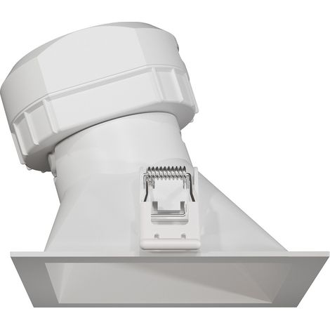 Faretto LED da incasso Pulcom SQ Asimmetrico 8W 38º CCT Switch 2700K-3200K-4000K Bianco Opaco - Beneito & Faure Illuminazione Interni (1/4)