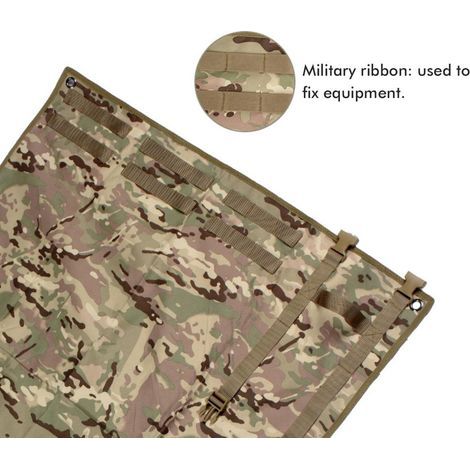 Tapis de sol extérieur antidérapant imperméable pour camping, pique-nique et randonnée (1/2)