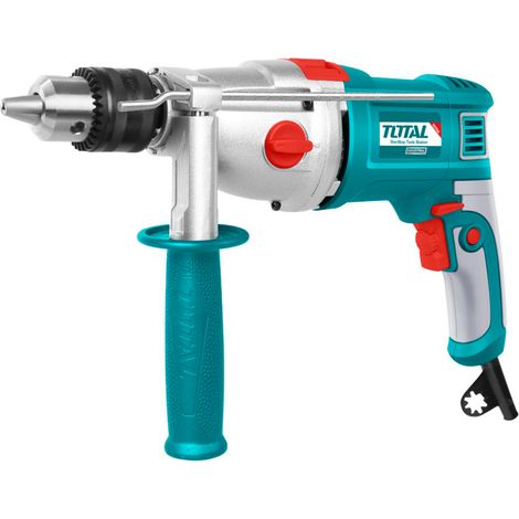 Taladro percutor Total Tools 1050W (MAX 16MM - 2 Velocidades - Carcasa reforzada
