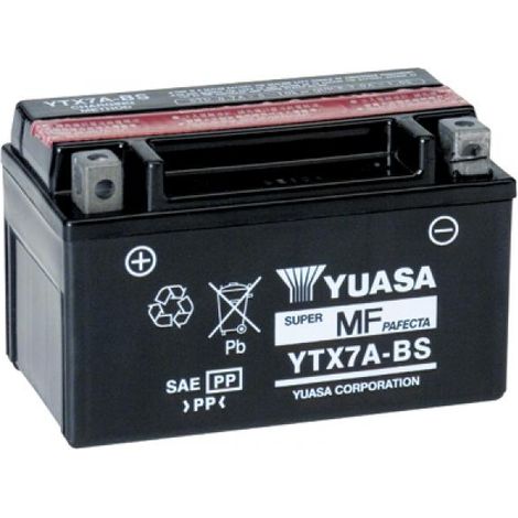 BATTERIA YUASA YTX7A-BS 12V 6 Ah