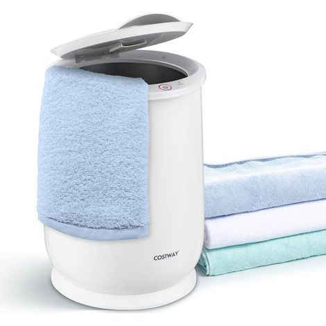 COSTWAY Scalda Asciugamani Secchio Grande da 21L, con Timer da 20-90 Minuti e modalità Asciugatura da 2-5 Ore, Spegnimento Automatico, Riscaldatore da Bagno per Asciugamani Oversize e Coperte (1/5)