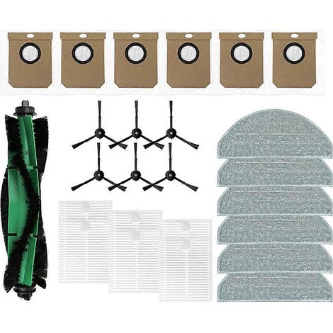 Pour Cecotec Conga 8490 Ultimate Ultra Power maison Aspirateur brosse principale et latérale filtre brosse chiffons de lavage sacs à poussière pièces (1/5)