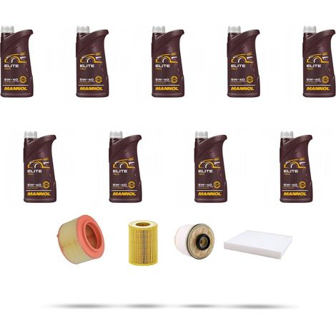 Kit tagliando 4 FILTRI e 9L OLIO compatibile con Mazda BT-50 II 2.2 110kw dal 2011 (1/5)