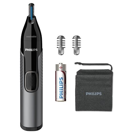 Philips Rifinitore Peli Naso Orecchie Serie 3000 NT3650-16 Acciaio Inox (1/5)