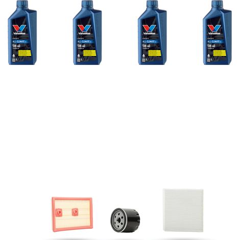 Kit tagliando 3 FILTRI e 4L OLIO compatibile con Audi A3 (8V1,8VK) 1.4 E-tron 8v 150kw dal 2014 (1/5)
