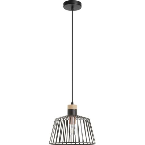 Pendelleuchte Baguet Large E27 42w Schwarz, Innen (1/3)