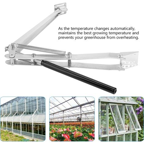 Automatischer, temperaturabhängiger Gewächshaus-Lüftungsöffner, Solarfensterbelüftung, nicht-elektrischer Wärmeregler, automatischer Fensteröffner für Gartenhäuser (1/5)