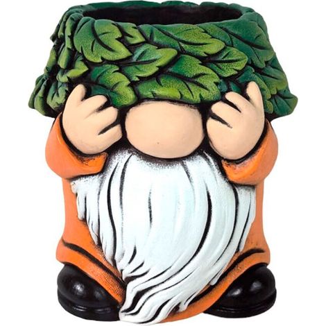 FEDOR macetero enano cabeza hojas l 53x35x20 cm , Macetero enanco cabeza hojas LFabricado en material de alta calidadIdeal par su jardínTamaño: 53x35x20 cm.