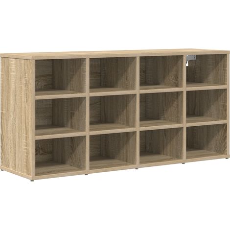 Cabinet à chaussure  Meuble à chaussures avec étagère Chêne Sonoma 103 x 30 x 51 cm