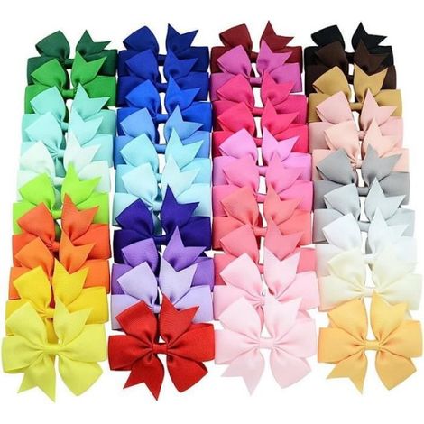 Épingle À Cheveux - 40 Pièces - Sans Plastique Rigide - Pour Enfants Filles - Coloré (1/4)