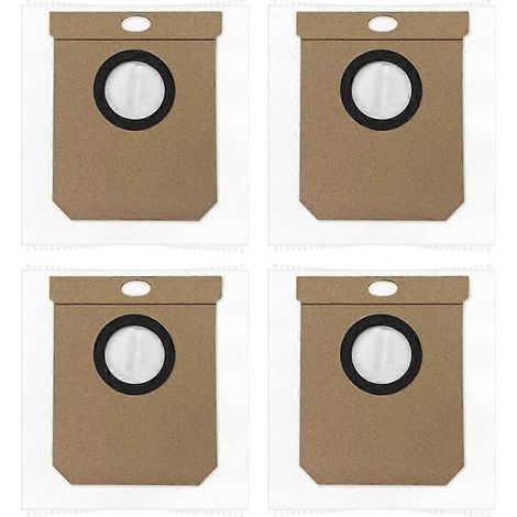 Lot de 4 sacs à poussière pour aspirateur Cecotec Conga 7690 Immortal Max - Pièces de rechange (1/5)