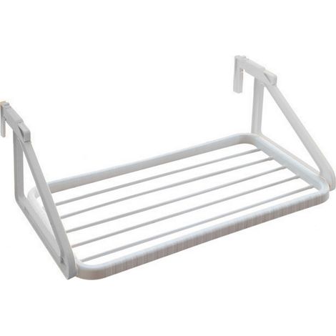 Stendibiancheria Resina Vasca Ringhiere Termosifon Cm 50 Salvaspazio 50x27,5 (1/2)