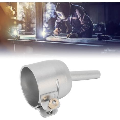 Accessoires de Soudure à Air Chaud Buse en Acier Inoxydable pour Réparation de Tuyaux Sol Pare-Chocs Tête de Soudure Plastique Résistante à la Chaleur Buse Ronde Standard-KZQ (1/5)