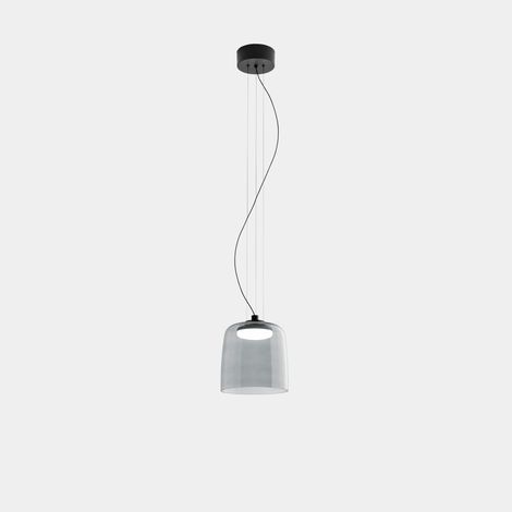 Sospensioni Levels 1 Body Ø220mm LED 19 SW 2700-3000-4000K PHASE CUT Nero 1255lm